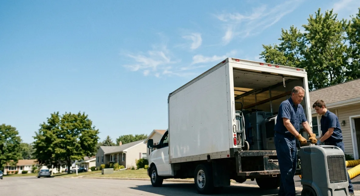 Water Damage Cleanup in Ellendale, ND near me